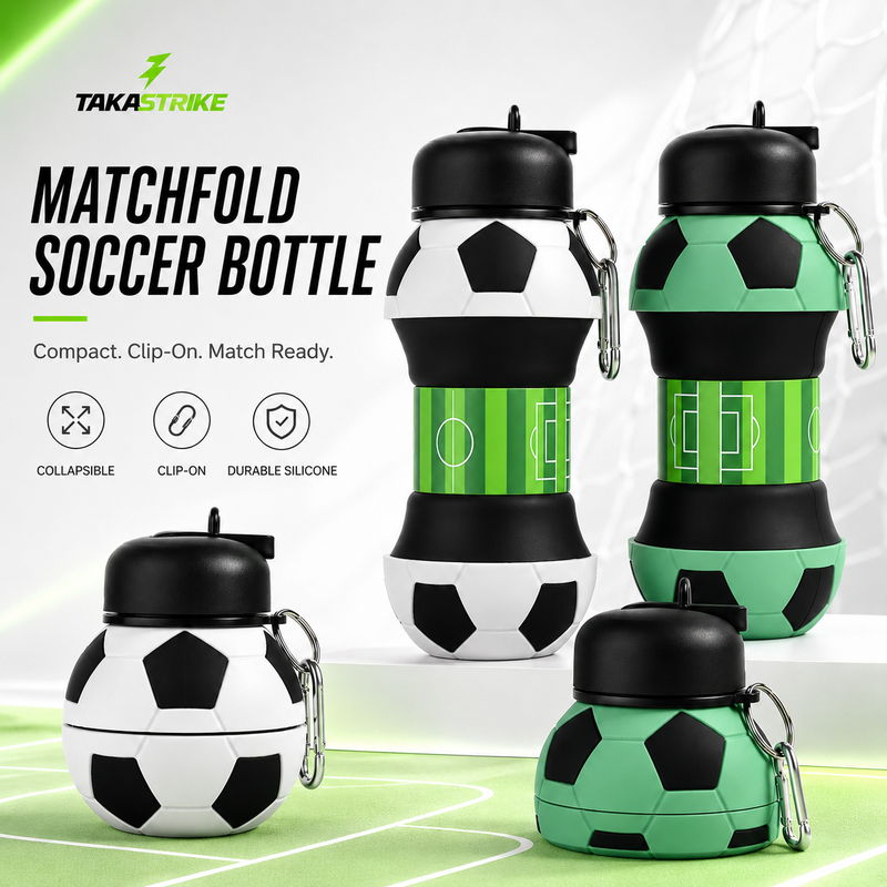 MatchFold Soccer Bottle