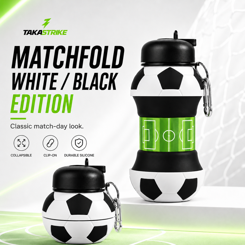 MatchFold Soccer Bottle