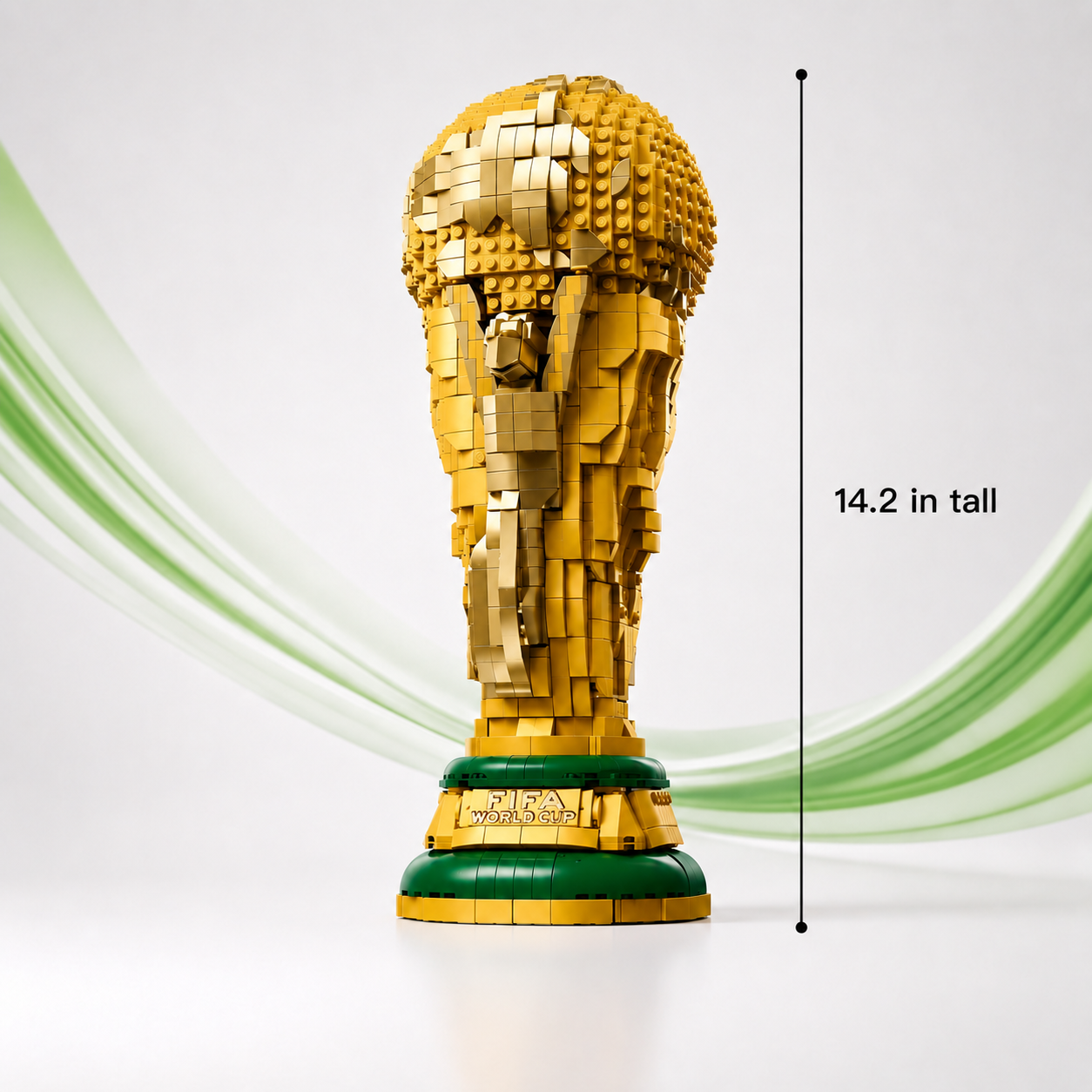 Golden Victory Block Trophy