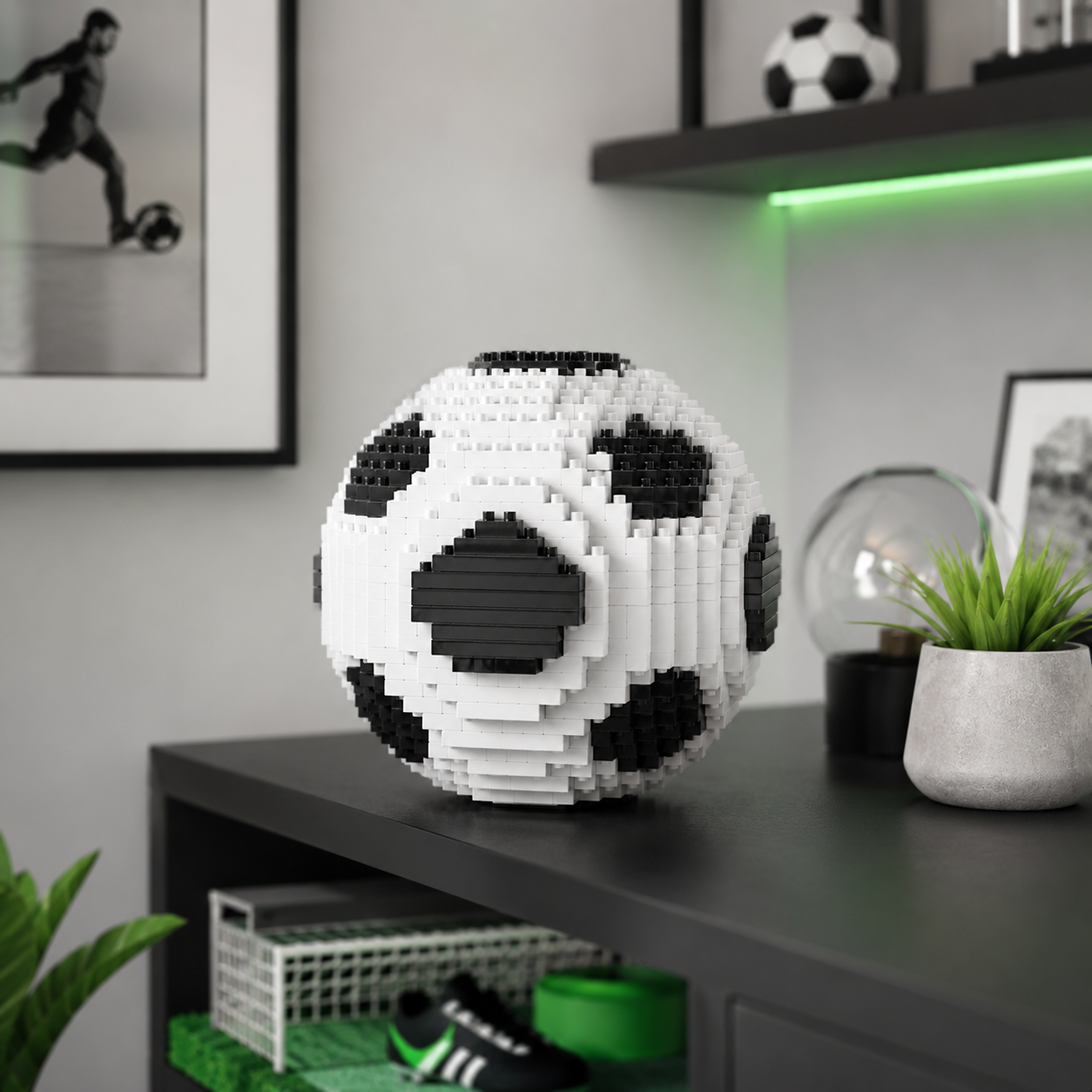 Mini Soccer Block Ball