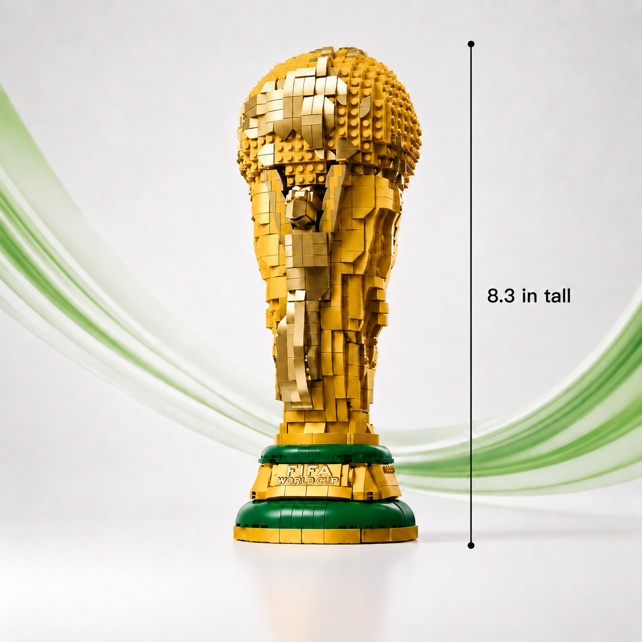 Golden Victory Block Trophy